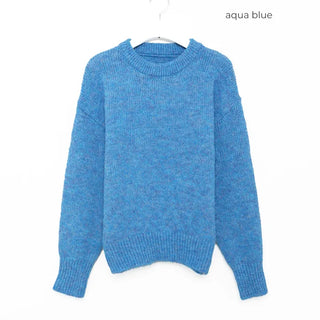 Wool round knit