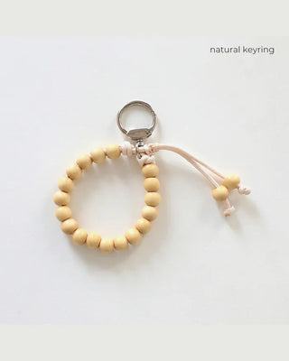 [7th Re-release] (ORIGINAL) Cord Knot Wood Keyring (natural)