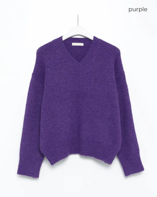 Vivid Color Brushed Knit