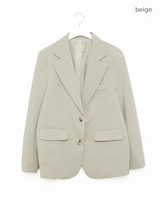 Two-button single-breasted jacket
