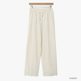 2-way string elastic pants