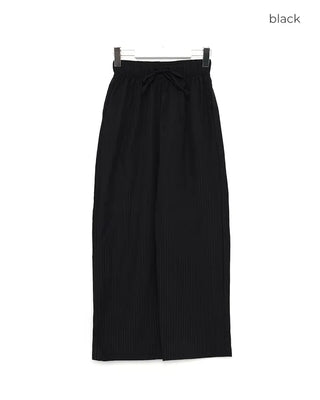 Seersucker Stripe Banding Pants