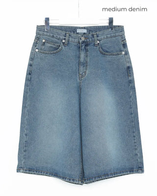 Bermuda denim pants
