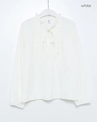 Frill strap blouse