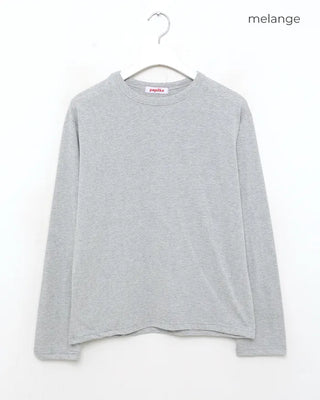 Striped long-sleeved T-shirt