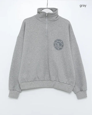 1990 Logo Half Sweatshirt