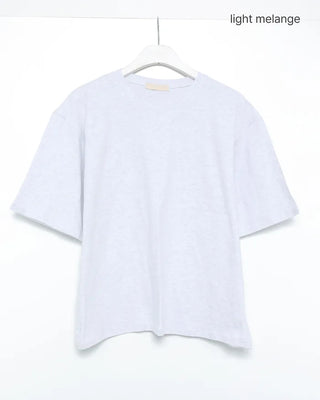 Boxy Plain Short Sleeve