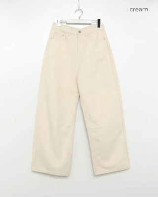 Wide cotton pants