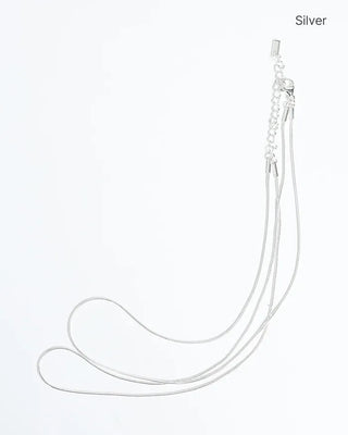 Silver Basic Layered Necklace