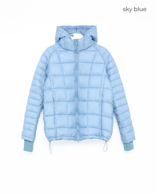 Lightweight duck down parka