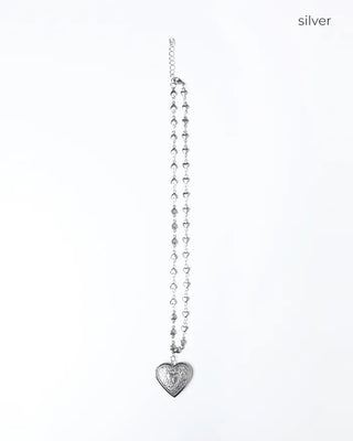 Big Heart Pendant Necklace