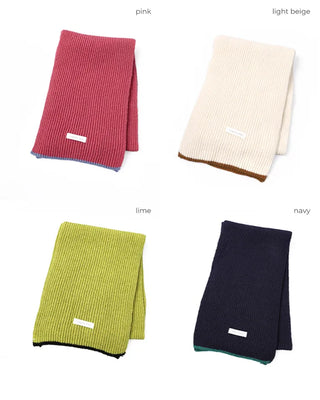 Dangle color muffler