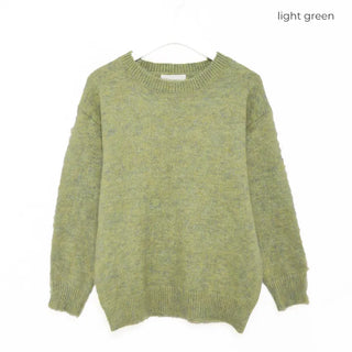 Melange Round Neck Knit