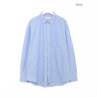 Oversized cotton shirt