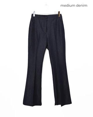 Bootcut denim pants