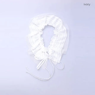 Feminine frill ribbon strap