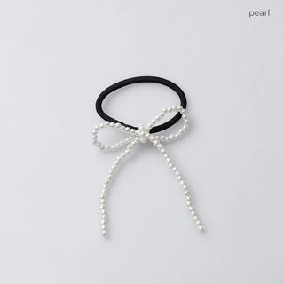 Pearl Ribbon Hair Strap