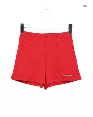 Charm Point Ribbed Shorts