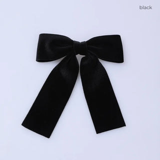Black Big Ribbon Pin