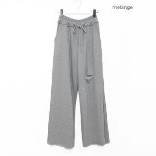 Point-cut sweatpants