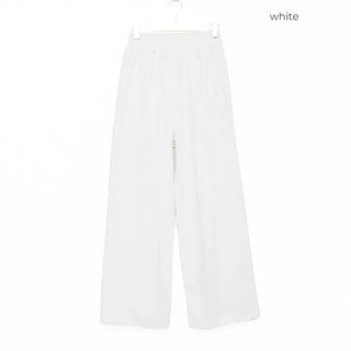 Unisex Wide-Leg Cotton Pants