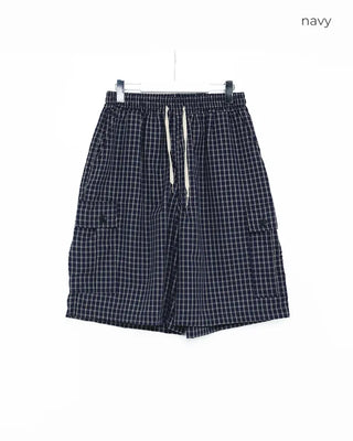 Check Cargo Bermuda Shorts