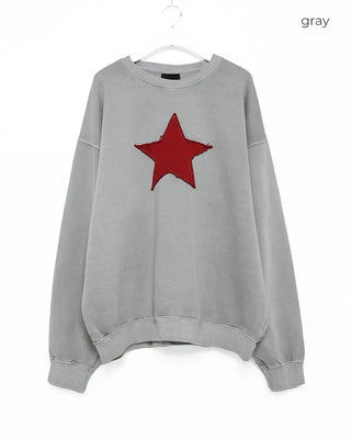 Pigment Star Patch Sweatshirt