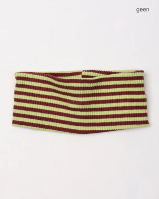 Striped headband