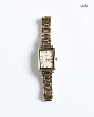 Gold Square Handwatch