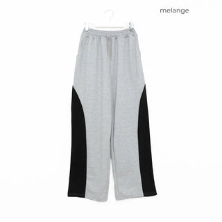 (Unisex) Two-tone sweatpants
