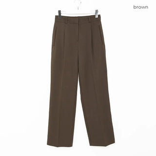 Pintuck slacks
