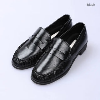 Shirring loafers