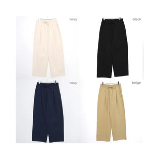 Unisex elasticated cotton pants