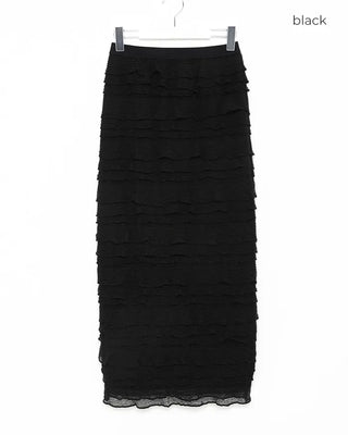 Cancan frill skirt