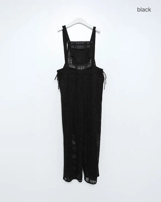 Square perforated overalls