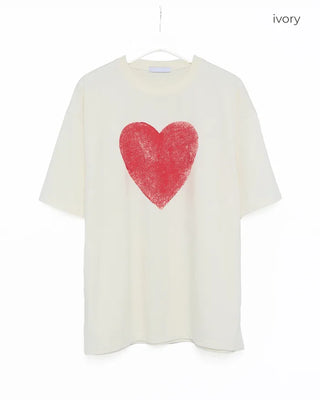 (Unisex) Heart Point Short-Sleeve T-Shirt