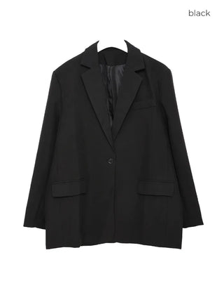 Oversized single jacket