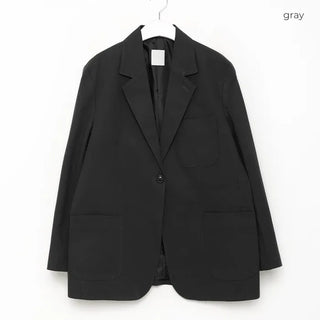 Boxy cotton jacket