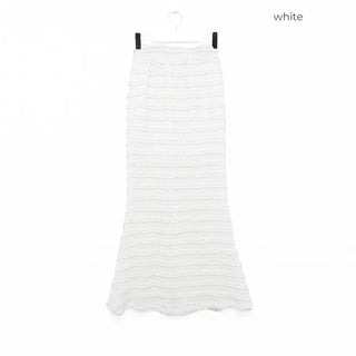 Frilled Mermaid Long Skirt