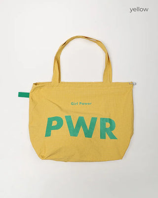 PWR Print Drawstring Tote Bag