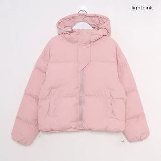 Big Hoodie String Padded Jacket