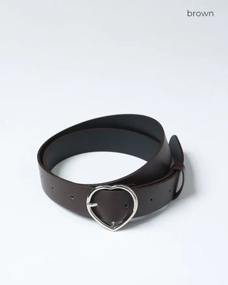 Heart Buckle Belt
