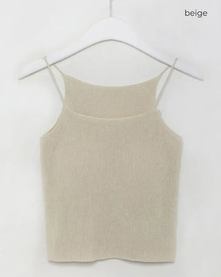 Padded basic sleeveless top