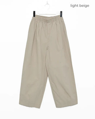 Banding wide pants