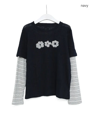 Flower Logo Layered T-Shirt
