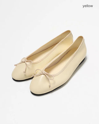 Ribbon flat shoes