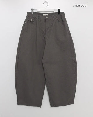 (Unisex) Studded Pocket Wide Pants