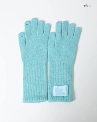 Label Point Long Gloves