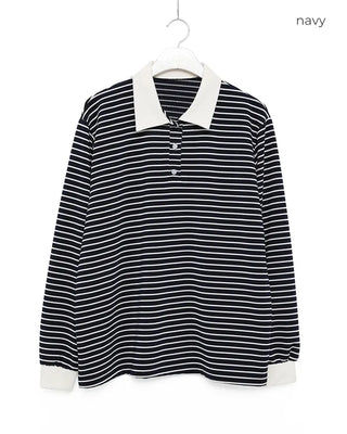 Manny Color Border Long T-Shirt