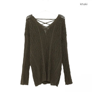 Loose crochet knit